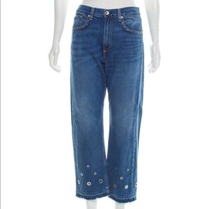 Rag & Bone High-Rise Wide Leg Jeans